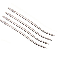 Copper Awl Set for Shoe Repair and Leather Crafting, Hand Stitching Tool Kit with Straight and Curved Hooks