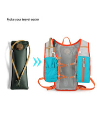 Lightweight Outdoor Sports Backpack for Men and Women, Water-Resistant Hiking and Fishing Daypack