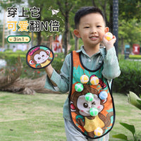 Kids Outdoor Dodgeball Sticky Ball Game Set for Sensory Training and Parent-Child Interaction