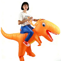 Inflatable Dinosaur Costume for Kids and Adults - Funny Performance Outfit for Festivals and Parties