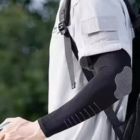 Men's UV Protection Cooling Arm Sleeves for Cycling & Sports