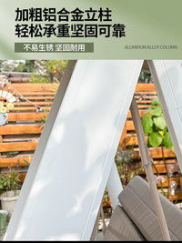 Outdoor Double Swing Chair for Patio Garden Balcony