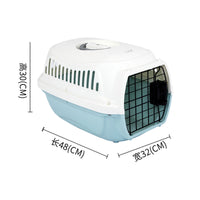 Portable Pet Carrier for Cats and Small Dogs - Travel Crate for Rabbits and Kittens