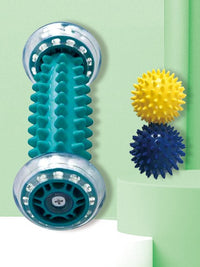 Yoga Foot Massage Roller Set for Plantar Fasciitis Relief and Muscle Recovery