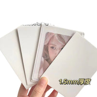 White Cardboard Backing Sheets for Packaging and Crafts
