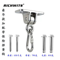 Stainless Steel Swing Hangers for Yoga & Hammock Chairs, Heavy Duty Ceiling Mount Hooks