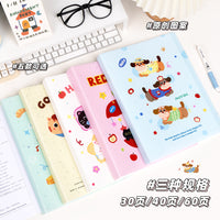 Cute Cartoon A4 Document Folder for Students