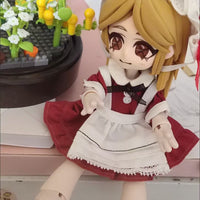 OB11 Doll Uniform Shoes for BJD Dolls - Maid Style