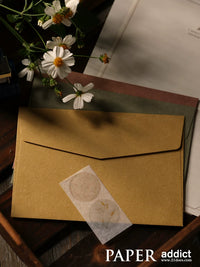 21DOES Japanese Art Nouveau Eiffel Tower Vintage Letter Paper and Envelopes Set