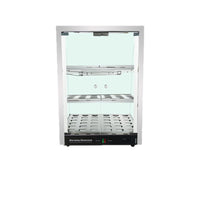Commercial Curved Countertop Food Warmer Display Cabinet for Tarts and Cooked Food
