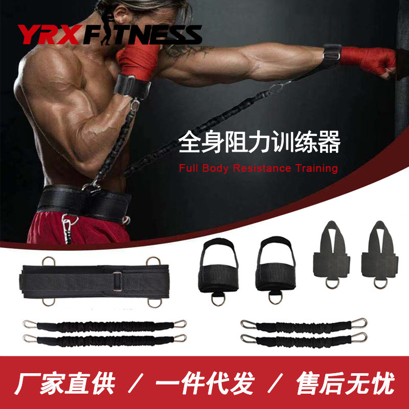 Boxing Resistance Band Set for Full Body Explosive Power Training