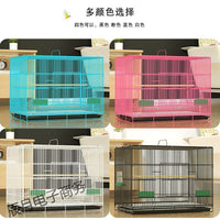 New Bird Cage for Parakeets, Cockatiels, Peonies, Mynah Birds - Large Household Ecological Villa