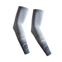 Unisex Ice Silk UV Protection Arm Sleeves for Summer Outdoor Activities