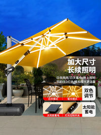 Outdoor Patio Umbrella Large Cantilever Sunshade for Garden Villa Terrace Commercial Use