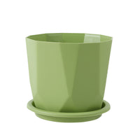 Nordic Style Resin Planter Pot for Succulents and Roses, Thickened Imitation Ceramic Design