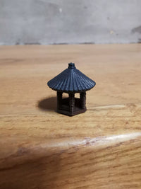 Miniature Pavilion Micro Landscape Ornaments for Bonsai and Zen Gardens
