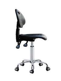 Anti-Static Lab Chair with Adjustable Height for Cleanroom, Workshop, and Medical Use