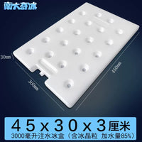 Reusable Refrigerant Ice Pack for Coolers and Food Preservation