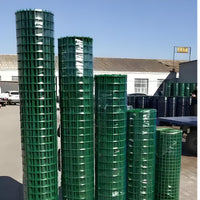 PVC Coated Welded Wire Mesh Fence for Farm Enclosures and Poultry
