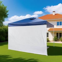 10x10FT Outdoor Camping Stall Canopy 210D Oxford Cloth Folding Tent Sidewall
