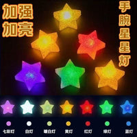 Handheld Light-Up Star Wand for Performances and Celebrations