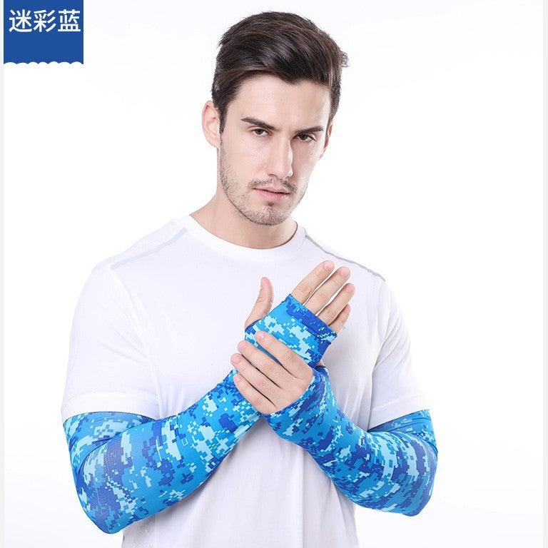 Korean Outdoor Sports UV Protection Arm Sleeves for Golf and Summer Activities