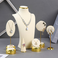 Velvet Jewelry Display Stand for Rings, Necklaces, Bracelets, Earrings and Pendants