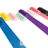 Self-Adhesive Silicone Cable Organizer Clips for Desktop Wire Management
