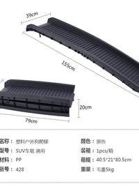 Foldable Pet Ramp Stair Aid for Cars, Dog Step Ladder