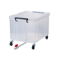 Turtle Habitat Tank with Filter and Lid, Plastic Aquarium for Home Use