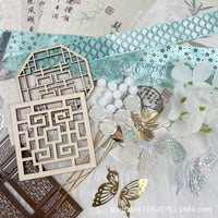 DIY Green Ancient Style Accessory Kit for Handmade Crafts