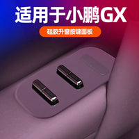 Silicone Window Lift Switch Panel Protector for XPeng GX - Anti-Scratch & Stain Resistant