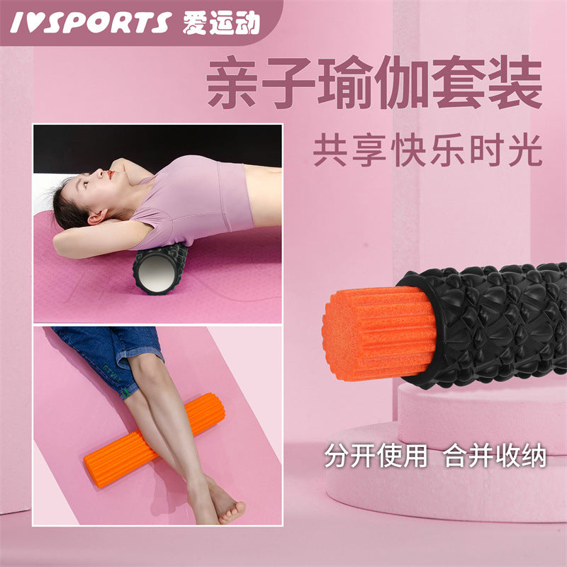 Foam Roller Set for Muscle Relaxation and Yoga
