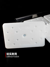 Reusable Large Commercial Ice Box for Fruit Preservation, Water Injection Freezing Ice Pack, Ice Tray, Ice Block, Ice Plate for Stalls