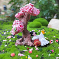 Miniature Chinese Ancient Style Li Bai Figure Model Ornament for Micro Landscape Bonsai DIY Decor