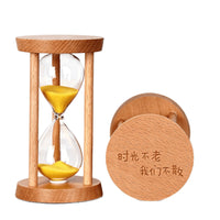 Wooden Hourglass Timer 1-30 Minutes for Kids and Home Decor