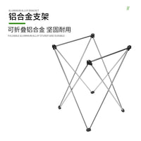 Portable Aluminum Folding Camping Table with Storage Bag for Outdoor Picnic & Travel