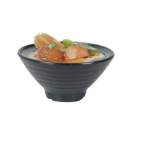 Miniature PVC Japanese Ramen Bowl Keychain Toy
