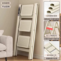 Foldable Telescopic A-Frame Ladder, Heavy-Duty Multi-Functional Step Stool for Home Use