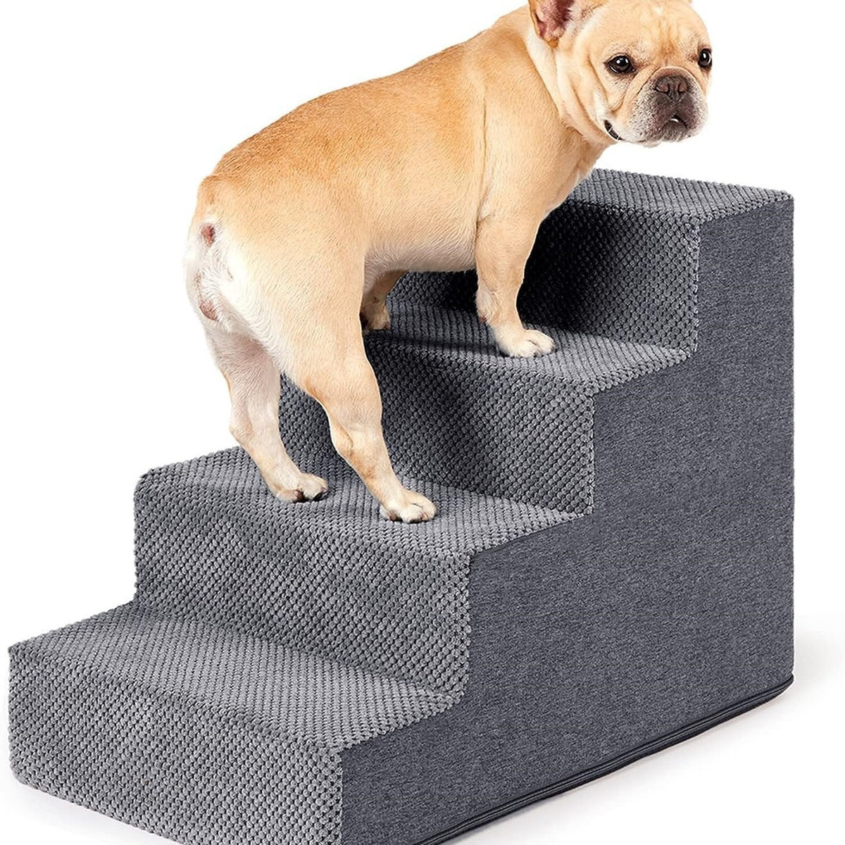 Pet Stairs Dog Ramp Washable Sponge Pet Ladder for Small to Large Dogs and Cats Multi-Layer Pet Steps for Beds and Sofas