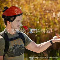 Wearable Hummingbird Feeder Hat - Portable Outdoor Flower Bird Feeder Helmet