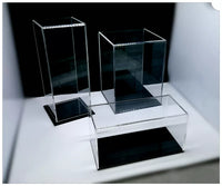 Acrylic Display Case for Action Figures, Models, and Collectibles - Dustproof and Waterproof