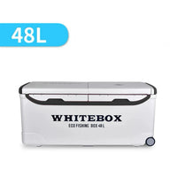 Ultra-Light Fishing Cooler Box with Wheels, Large Capacity Insulated Fish Storage Box for Sea Fishing and Lure Fishing