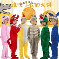 Kids' Animal Costume Set for Stage Play and Performances - Hippo, Bird, Pig, Rabbit, Fox, Crocodile