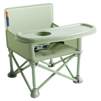 Portable Folding Kids' Outdoor Camping and Beach Chair with Table Function