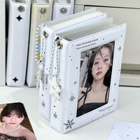 INS Snowflake PVC 3-inch Photocard Holder Album for Kpop Idols & Instax Mini
