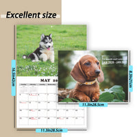 2025 Husky Puppy Wall Calendar A4 Size, 15 HD Pages