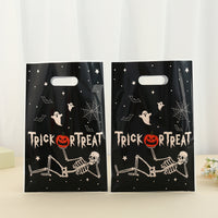 Halloween Printed Gift Bags Candy Cookie Snack Tote Festival Packaging Plastic Bags