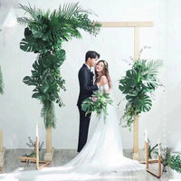 Rustic Wooden Arch for Weddings and Events, Square Frame
