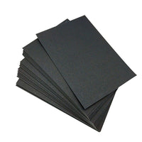 Kaichen Full Open Black Cardboard Positive Black White Card Paper Business Card Handmade Black Painting DIY Handmade Cardboard